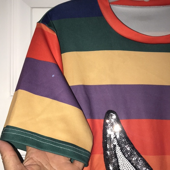 Junior’s Sequined Bugs Bunny Tunic/Dress - Picture 4 of 6